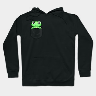 cute pocket frog Hoodie